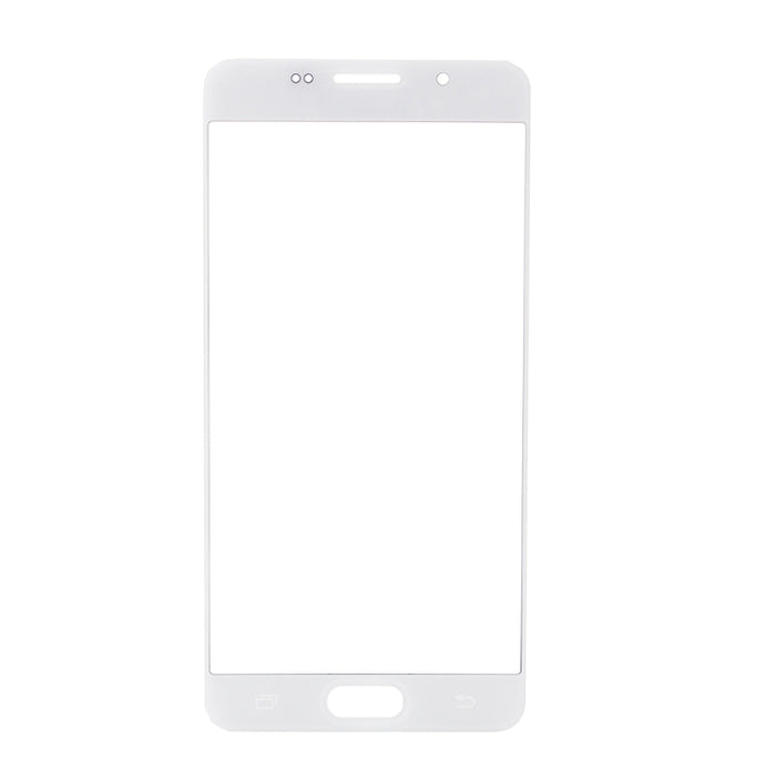 Para Samsung Galaxy A5 (2016) / A510 10 piezas Lente de vidrio exterior de pantalla frontal