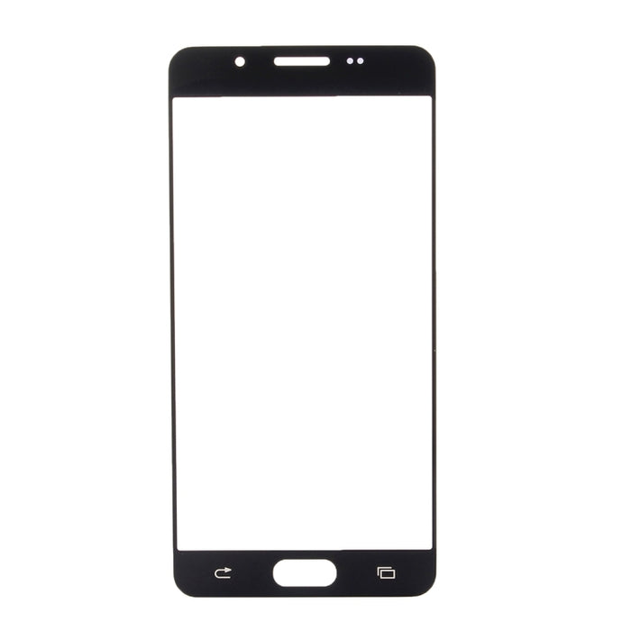 Para Samsung Galaxy A5 (2016) / A510 10 piezas Lente de vidrio exterior de pantalla frontal