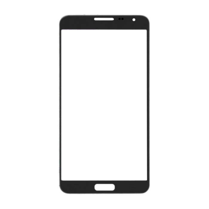 Para Samsung Galaxy Note 4 / N910 10 piezas Lente de vidrio exterior de pantalla frontal