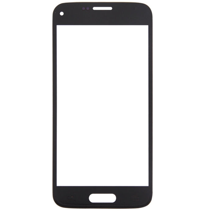 Para Samsung Galaxy S5 mini 10 piezas Lente de cristal exterior de pantalla frontal