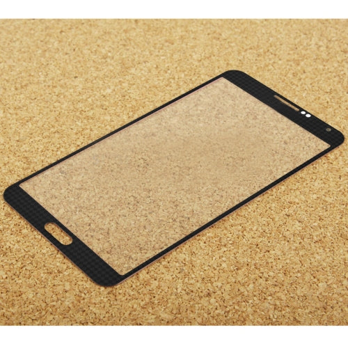 Para Samsung Galaxy Note III / N9000 10 piezas Lente de vidrio exterior de pantalla frontal