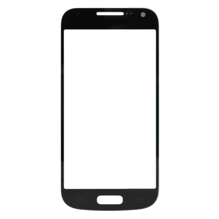 Para Samsung Galaxy S IV mini / i9190 10 piezas Lente de cristal exterior de pantalla frontal