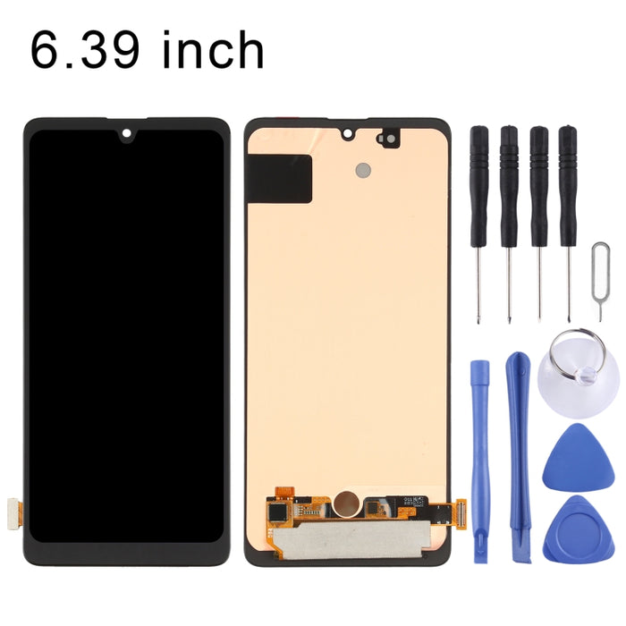 Pantalla LCD de material OLED y ensamblaje completo del digitalizador para Samsung Galaxy A71 SM-A715 (6,39 pulgadas)