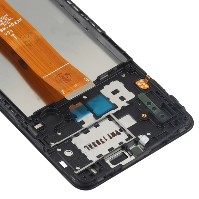 Pantalla LCD Original y Montaje Completo del Digitalizador con Marco para Samsung Galaxy A02 SM-A022