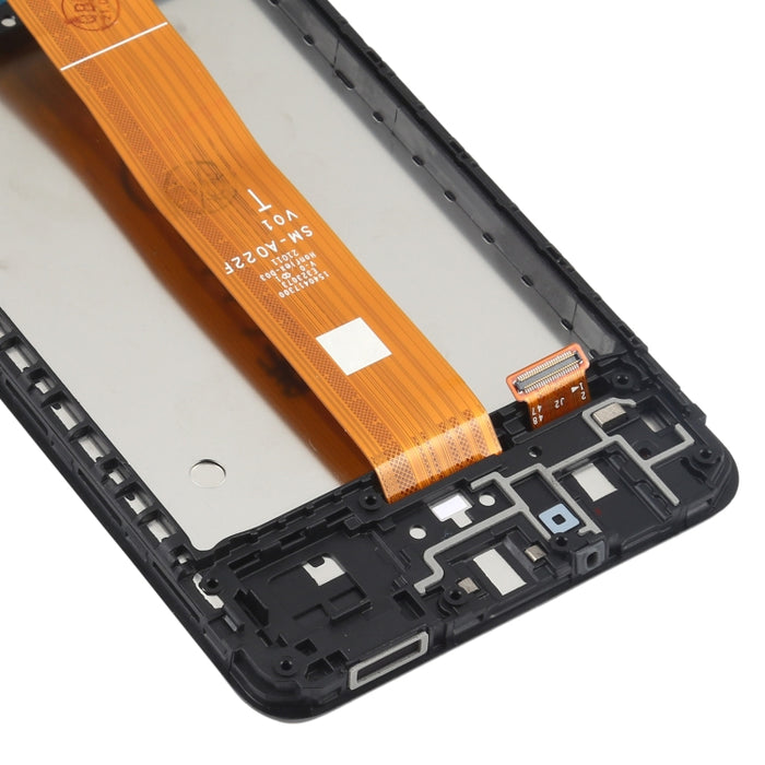 Pantalla LCD Original y Montaje Completo del Digitalizador con Marco para Samsung Galaxy A02 SM-A022