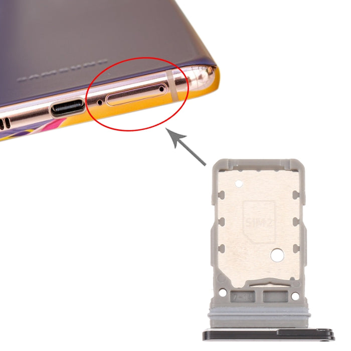 Para Samsung Galaxy S21 / S21+ / S21 Ultra Bandeja de tarjeta SIM + Bandeja de tarjeta SIM