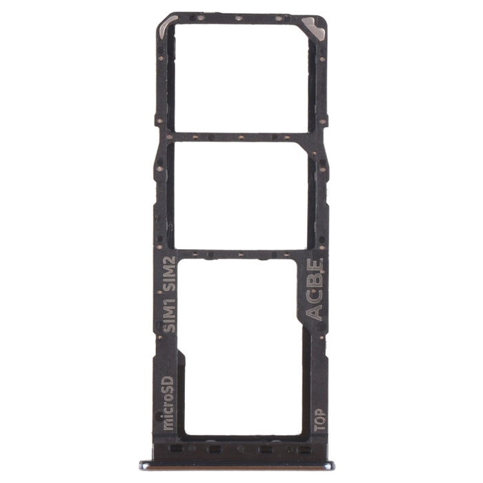 Para Samsung Galaxy A32 SM-A325 Bandeja de tarjeta SIM + Bandeja de tarjeta SIM + Bandeja de tarjeta Micro SD