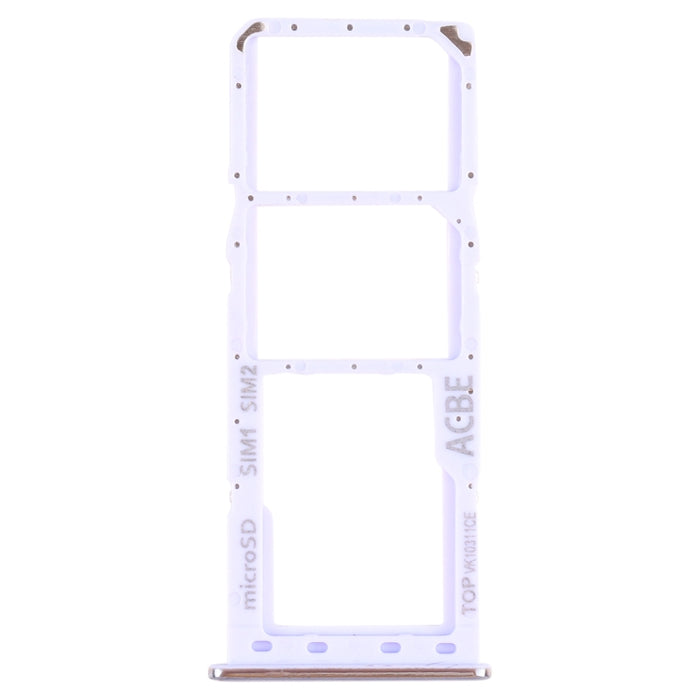 Para Samsung Galaxy A32 SM-A325 Bandeja de tarjeta SIM + Bandeja de tarjeta SIM + Bandeja de tarjeta Micro SD