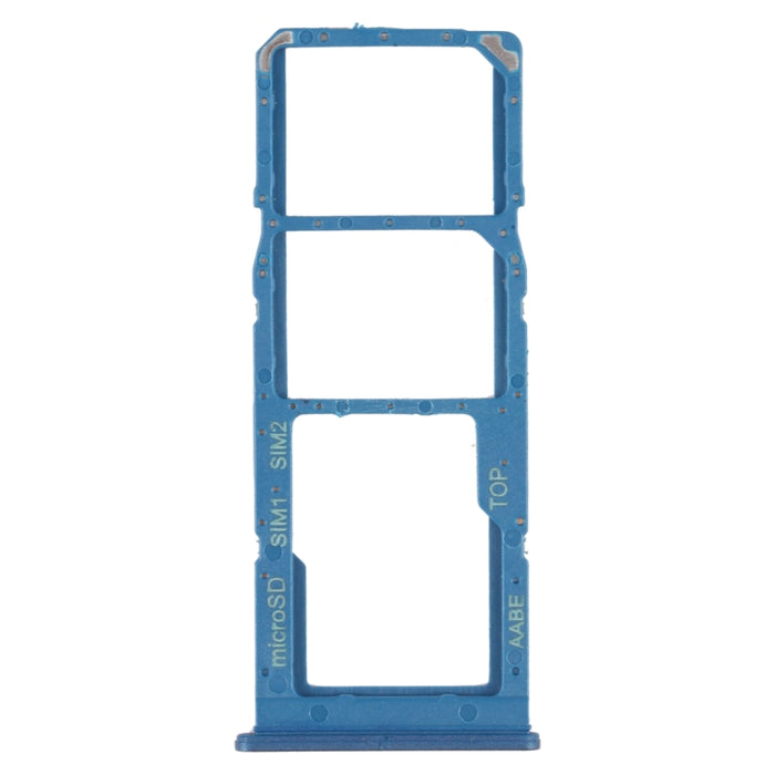 Para Samsung Galaxy A12 SM-A125 Bandeja de tarjeta SIM + Bandeja de tarjeta SIM + Bandeja de tarjeta Micro SD