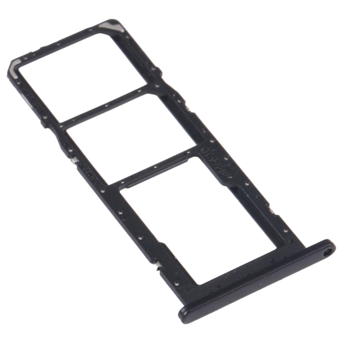 Para Samsung Galaxy A02s SM-A025 Bandeja de tarjeta SIM + Bandeja de tarjeta SIM + Bandeja de tarjeta Micro SD