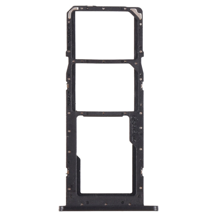 Para Samsung Galaxy A02s SM-A025 Bandeja de tarjeta SIM + Bandeja de tarjeta SIM + Bandeja de tarjeta Micro SD