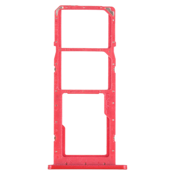Para Samsung Galaxy A02s SM-A025 Bandeja de tarjeta SIM + Bandeja de tarjeta SIM + Bandeja de tarjeta Micro SD