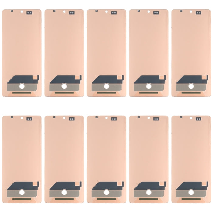 Para Samsung Galaxy A71 SM-A715 10 piezas LCD digitalizador pegatinas adhesivas traseras