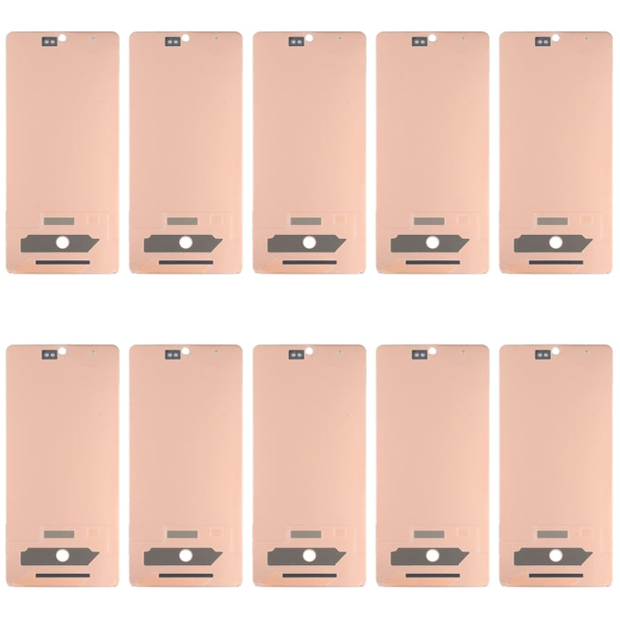 Para Samsung Galaxy A71 5G SM-A716 10 pegatinas adhesivas traseras para digitalizador LCD
