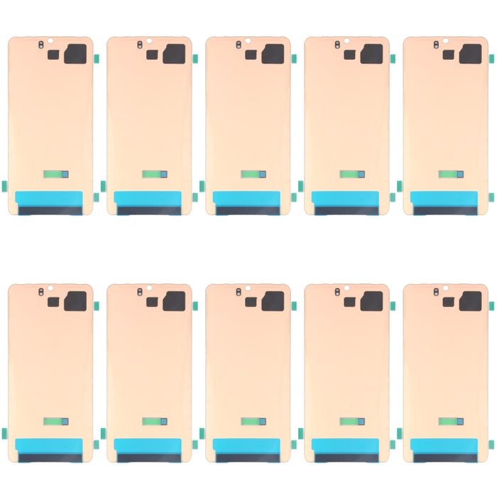 Para Samsung Galaxy S20+ 10 piezas LCD digitalizador pegatinas adhesivas traseras