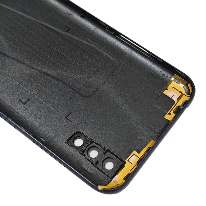 Para Samsung Galaxy A01 SM-015F Tapa trasera de batería con lente de cámara