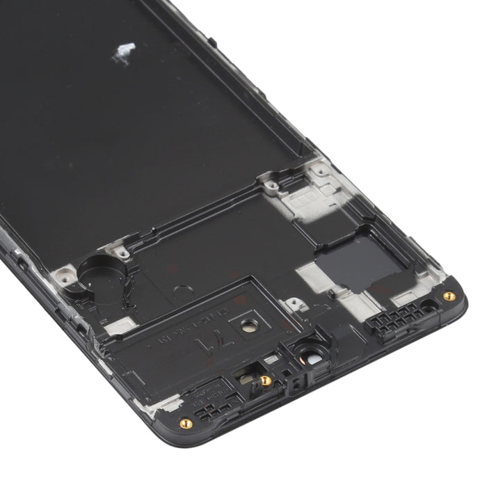 Pantalla LCD de material OLED y ensamblaje completo del digitalizador con marco para Samsung Galaxy A71 SM-A715 (6,39 pulgadas)