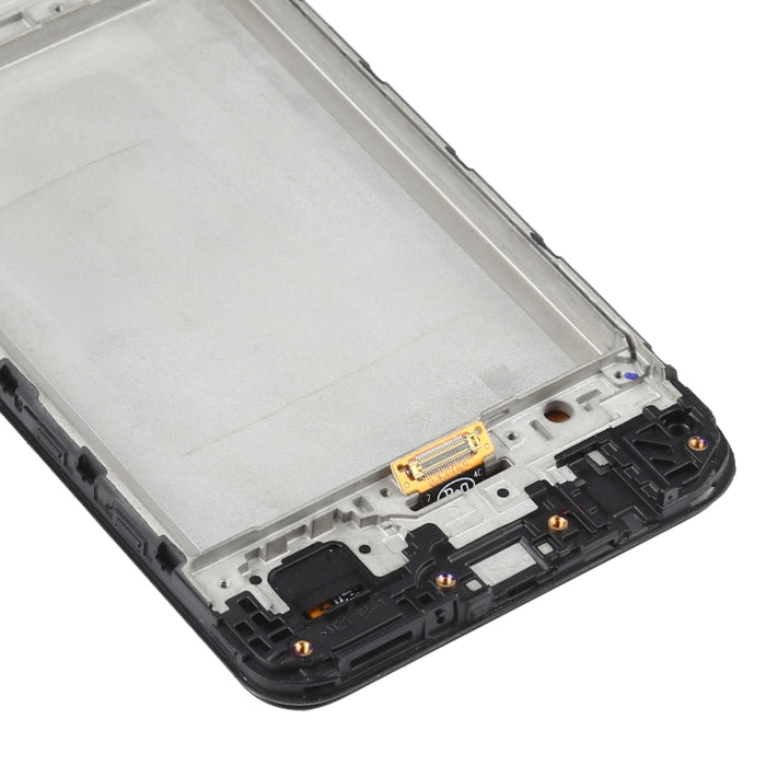 Pantalla LCD de material OLED y ensamblaje completo del digitalizador con marco para Samsung Galaxy M21 SM-M215