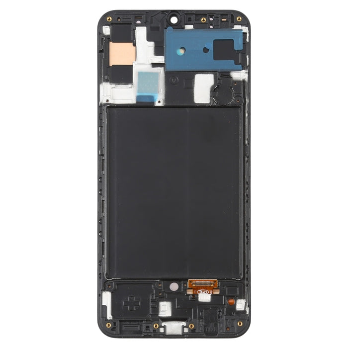 Pantalla LCD de material OLED y ensamblaje completo del digitalizador con marco para Samsung Galaxy A50 SM-A505