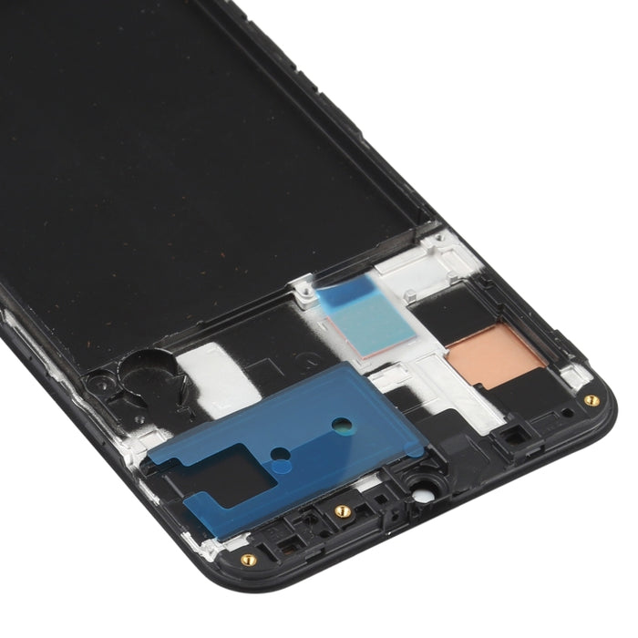 Pantalla LCD de material OLED y ensamblaje completo del digitalizador con marco para Samsung Galaxy A50 SM-A505