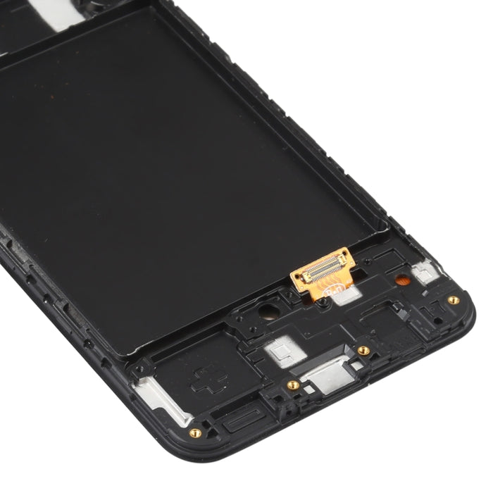 Pantalla LCD de material OLED y ensamblaje completo del digitalizador con marco para Samsung Galaxy A50 SM-A505