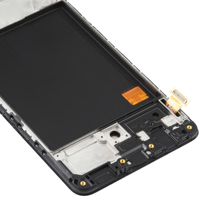 Pantalla LCD de material OLED y ensamblaje completo del digitalizador con marco para Samsung Galaxy A51 4G SM-A515 (6,36 pulgadas)