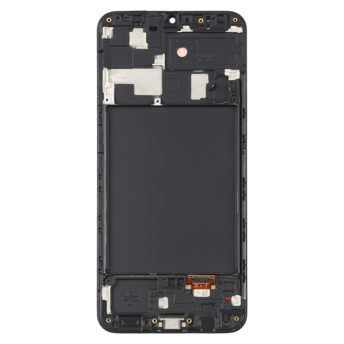 Pantalla LCD de material OLED y ensamblaje completo del digitalizador con marco para Samsung Galaxy A20 SM-A205