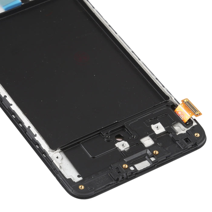 Pantalla LCD de material OLED y ensamblaje completo del digitalizador con marco para Samsung Galaxy A70 SM-A705 (6,7 pulgadas)