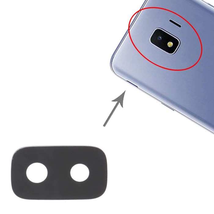 Para Samsung Galaxy J2 Core (2020) SM-J260 10 piezas Lente de cámara trasera