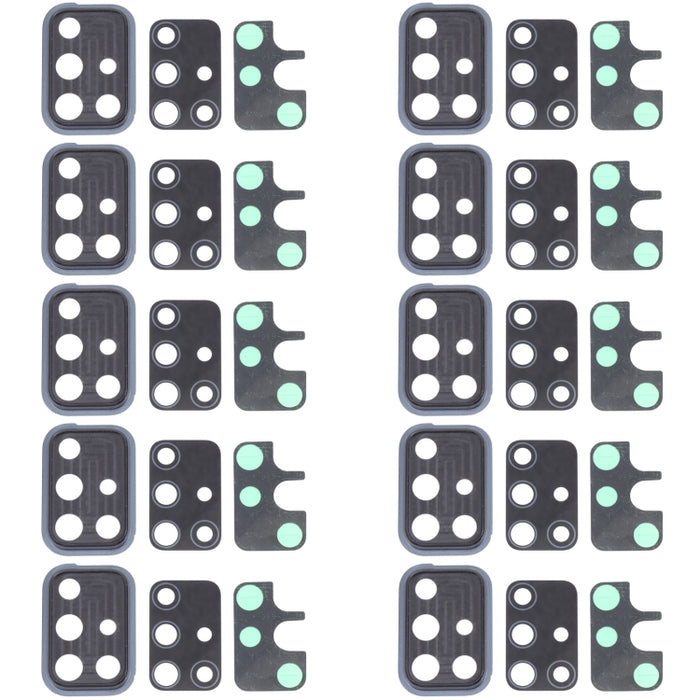 Para Samsung Galaxy A71 5G SM-A716 10 piezas cubierta de lente de cámara