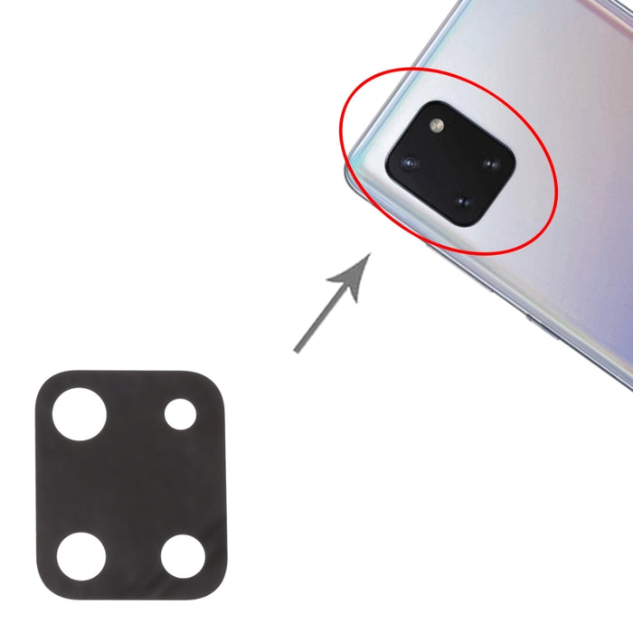 Para Samsung Galaxy Note10 Lite SM-N770 10 piezas Lente de cámara trasera