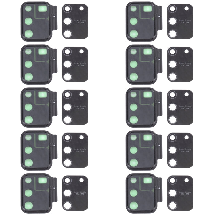 Para Samsung Galaxy S10 Lite SM-G770 10 piezas cubierta de lente de cámara