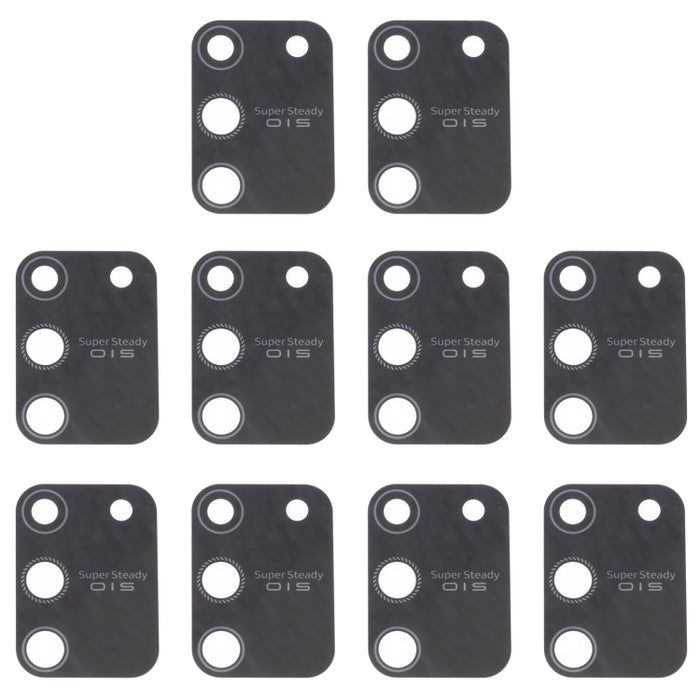 Para Samsung Galaxy S10 Lite SM-G770 10 piezas Lente de cámara trasera