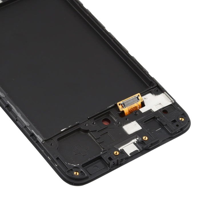 Pantalla LCD de material Super AMOLED original y ensamblaje completo del digitalizador con marco para Samsung Galaxy A30s