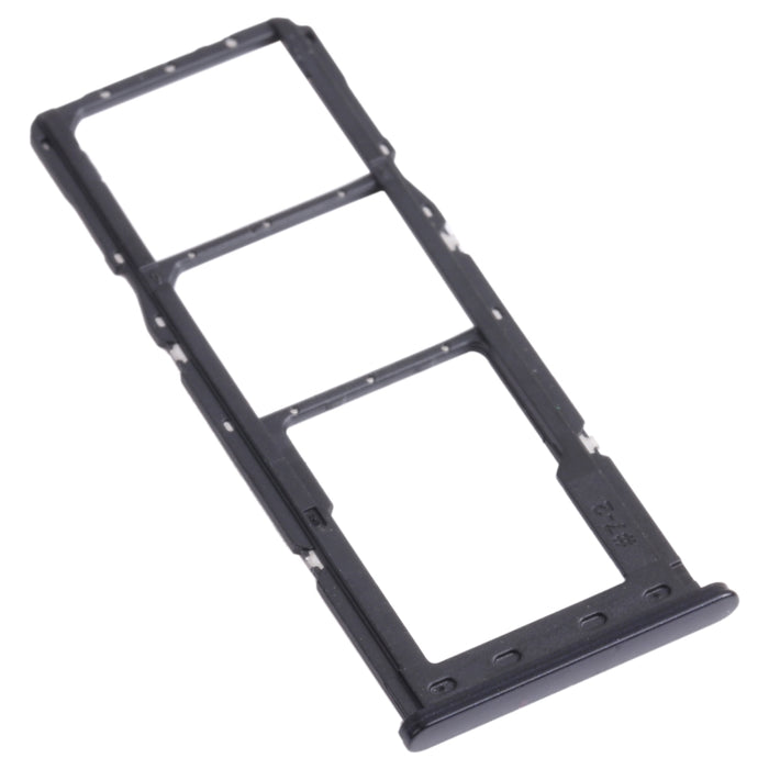 Para Samsung Galaxy A22 SM-A225 Bandeja de tarjeta SIM + Bandeja de tarjeta SIM + Bandeja de tarjeta Micro SD