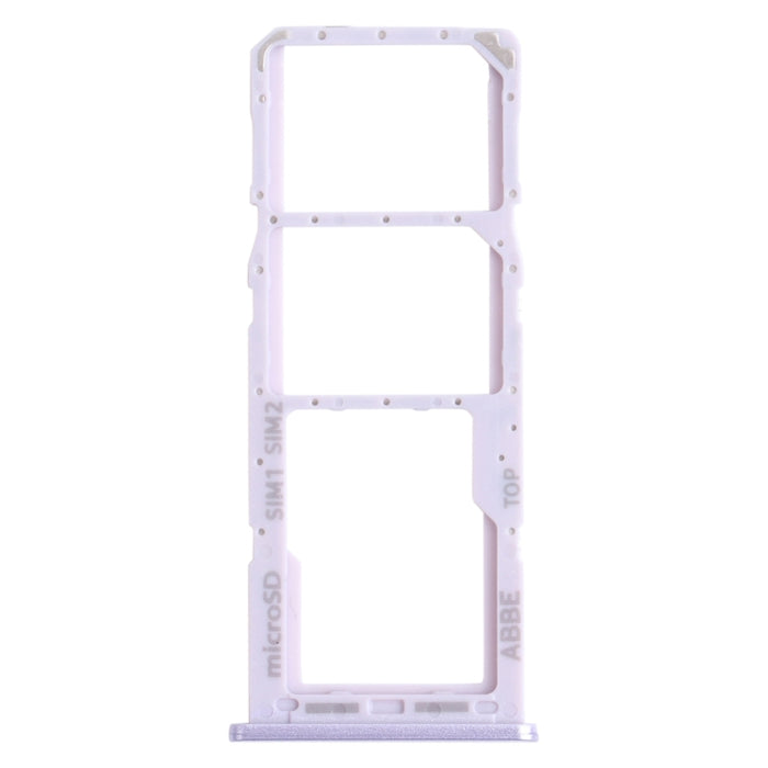 Para Samsung Galaxy A22 SM-A225 Bandeja de tarjeta SIM + Bandeja de tarjeta SIM + Bandeja de tarjeta Micro SD