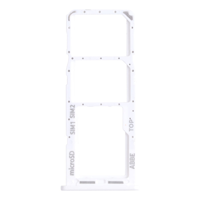 Para Samsung Galaxy A22 SM-A225 Bandeja de tarjeta SIM + Bandeja de tarjeta SIM + Bandeja de tarjeta Micro SD