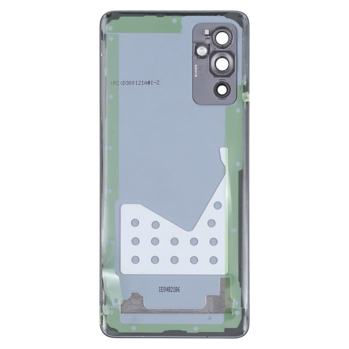 Para Samsung Galaxy A82 Tapa trasera de batería con lente de cámara
