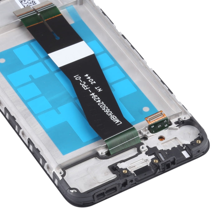 Pantalla LCD original y ensamblaje completo del digitalizador con marco para Samsung Galaxy A02s SM-A025F (versión GA)