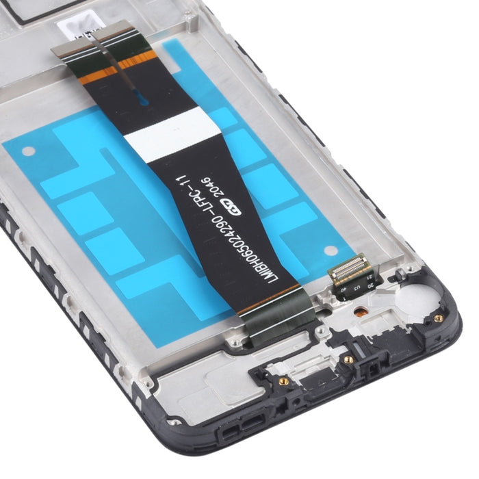 Pantalla LCD original y ensamblaje completo del digitalizador con marco para Samsung Galaxy A02s SM-A025F (versión GB)