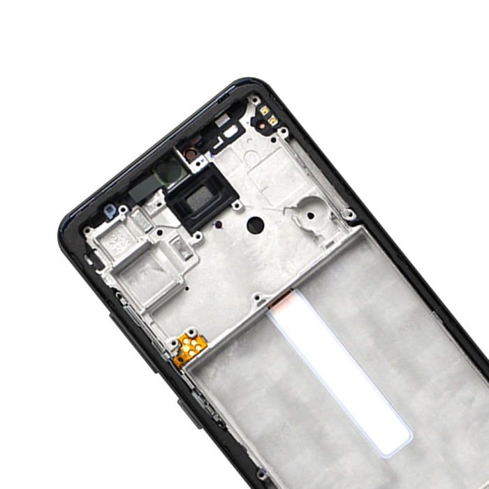 Pantalla LCD original y ensamblaje completo del digitalizador con marco para Samsung Galaxy A52 SM-A526 (versión 5G)