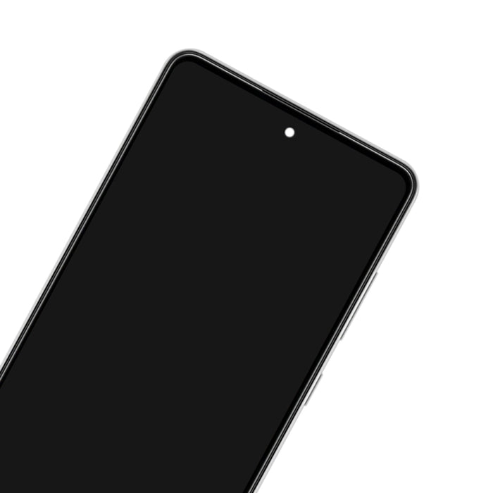 Pantalla LCD original y ensamblaje completo del digitalizador con marco para Samsung Galaxy A72 SM-A725 (versión 4G)