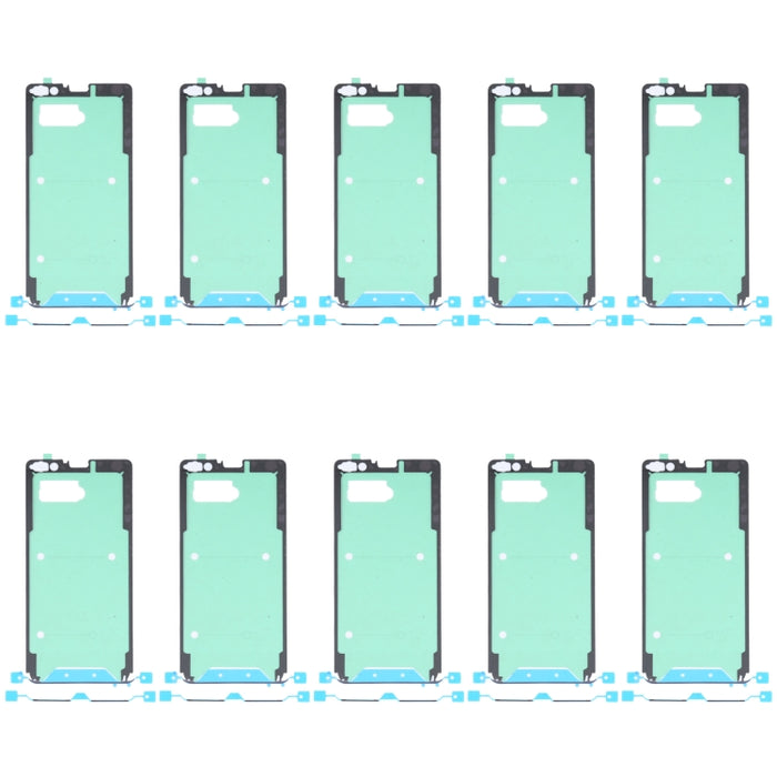 Para Samsung Galaxy S10 5G 10 piezas Adhesivo de carcasa frontal
