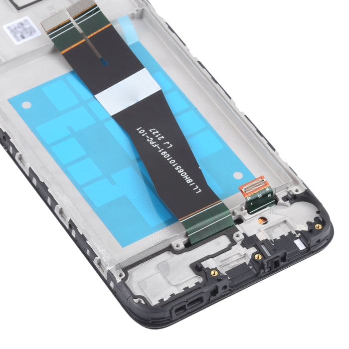 Pantalla LCD y digitalizador de montaje completo con marco para Samsung Galaxy M02s (versión NL)