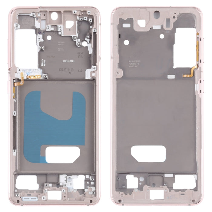 Para Samsung Galaxy S21 Placa de bisel de marco medio
