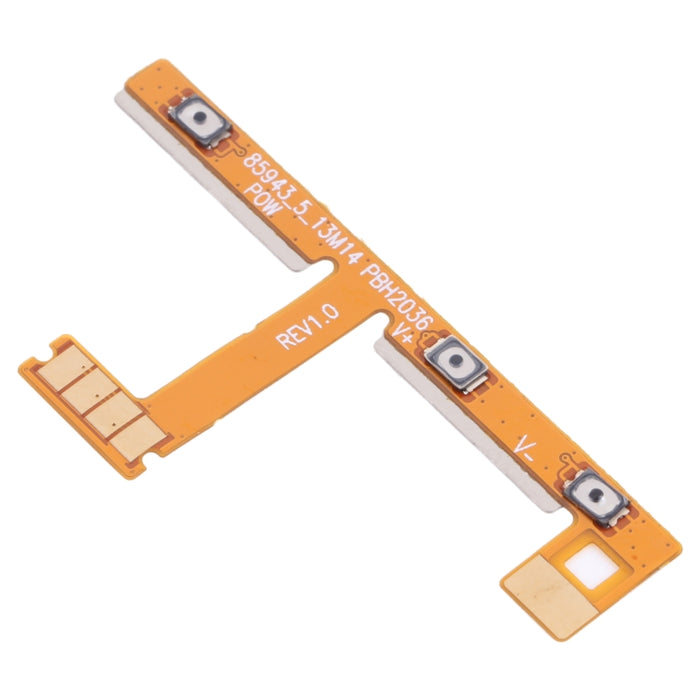 Para Samsung Galaxy Tab A7 10.4 (2020) SM-T500 Botón de encendido y botón de volumen Cable flexible