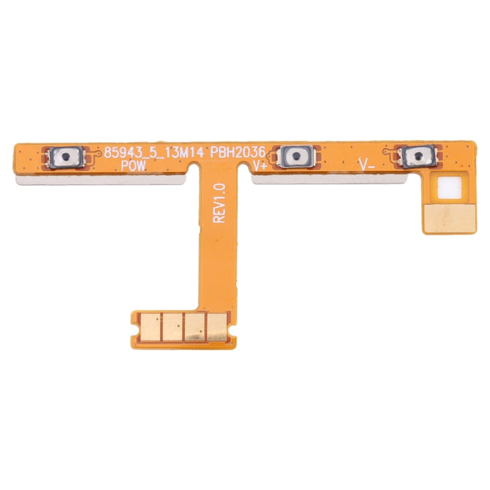 Para Samsung Galaxy Tab A7 10.4 (2020) SM-T500 Botón de encendido y botón de volumen Cable flexible