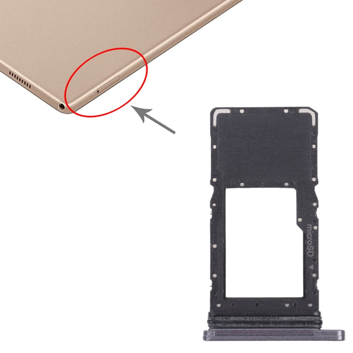 Para Samsung Galaxy Tab A7 10.4 (2020) SM-T505 Bandeja de tarjeta Micro SD