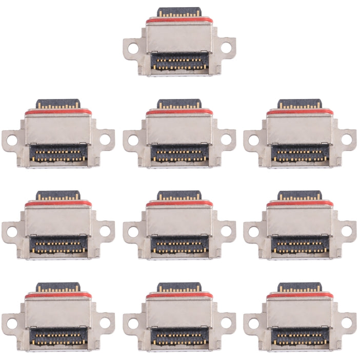 10 conectores de puerto de carga para Samsung Galaxy S10+ SM-G975F, SM-G975U, SM-G975W, SM-G975U1, SM-G9750, SM-G975N, SM-G975X.