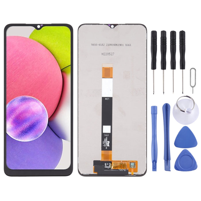 Montaje completo de pantalla LCD y digitalizador para Samsung Galaxy A03s SM-A037U edición estadounidense